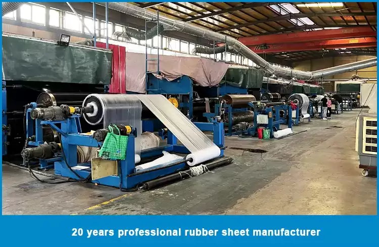 Rubber sheet production benefits with rotocure machine