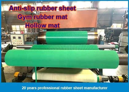 Rubber mat factory - Tianjin China Rubber