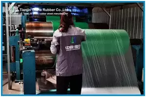 rubber sheet manufacturing
