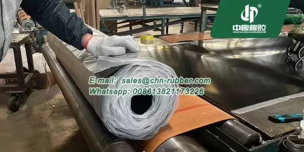 cloth reinforced rubber sheet