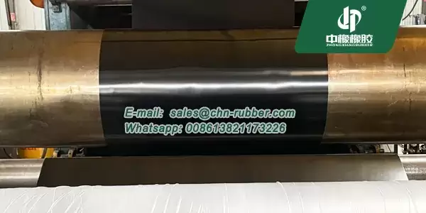 reinforced rubber sheet material