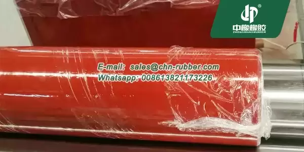 red silicone rubber sheet