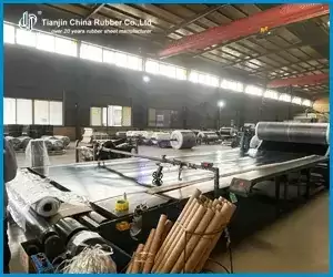 cutting rubber sheet