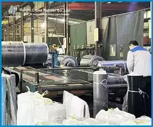 cutting rubber sheet