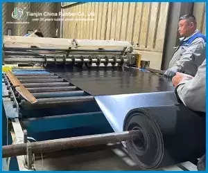 custom cut rubber sheet