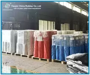 packing rubber sheet factory