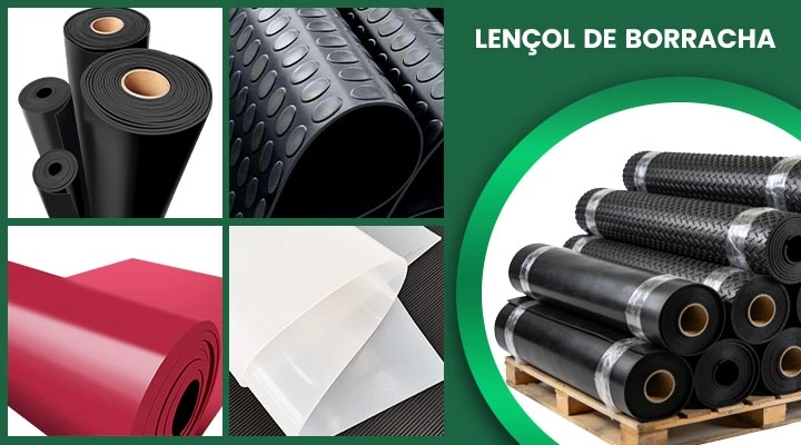 len&ccedil;ol de borracha