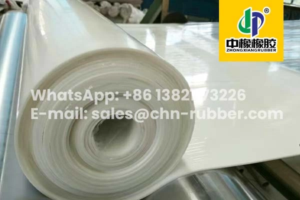 folha de borracha de silicone