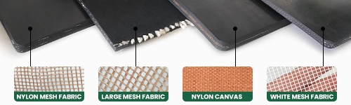 rubber sheet embedding layer red gasket material