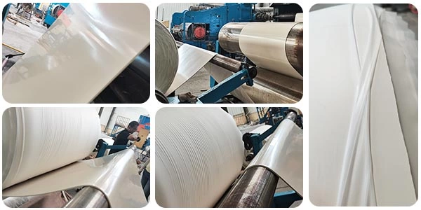 white epdm rubber sheet FDA 21 CFR 177.2600 compliant white EPDM rubber sheet