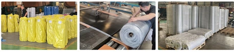 Premium NBR rubber sheet rolls in factory stock - oil resistant gasket material