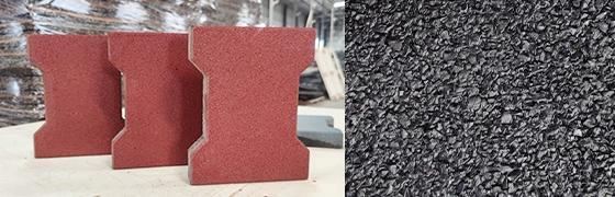 dog bone rubber tile Interlocking Dog Bone Rubber Tiles Installation