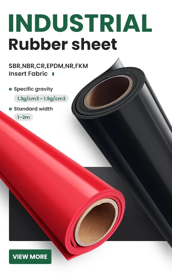 Bulk industrial rubber sheet rolls in SBR, NBR, and EPDM from a 20-year China manufacturer.