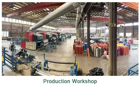 Spacious and modern production floor equipped with advanced heavy industrial curing presses.