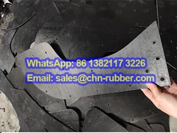 Custom rubber gaskets in diverse material grades Selection of custom gaskets made from NBR, EPDM, and Viton rubber