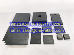 Precision custom rubber blocks manufacturing Custom CNC machined rubber blocks for vibration dampening and industrial support