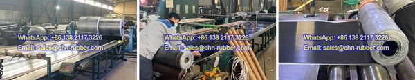 Stock de caucho SBR para entrega inmediata Rollos de lámina de caucho SBR en almacén industrial