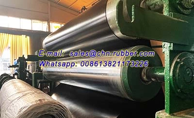 smooth surface electrical safety rubber sheet Smooth Finish High Voltage Electrical Insulating Rubber Mat Roll