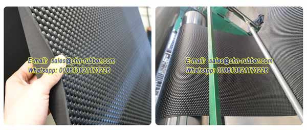 heavy duty turtle surface cow cubicle mattresses Black rubber cow cubicle mattresses with turtle pattern surface and cloth impression back