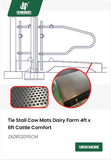 Ammonia resistant cattle stall mats compatible with automatic farm scrapers