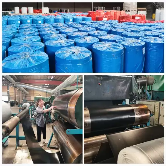 Hardness 75 SBR rubber sheet roll 3mm