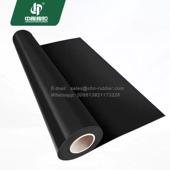 Hardness 65 SBR rubber sheeting 3mm thick