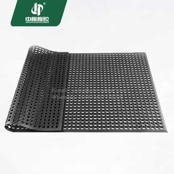 1524*914*12mm Rubber anti fatigue mat with holes