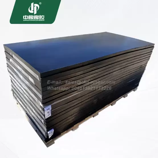 Synthetic rubber materials large rubber blocks