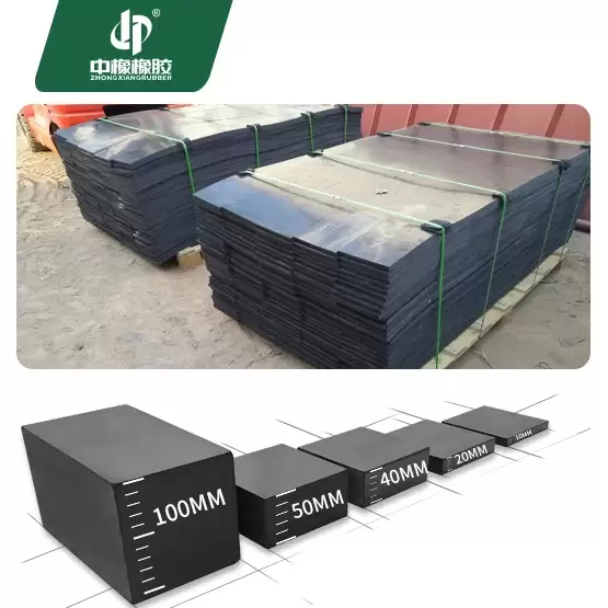 Synthetic rubber materials large rubber blocks