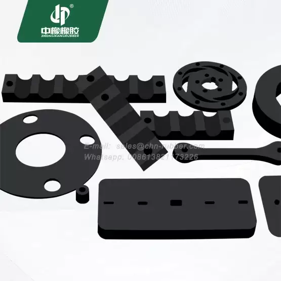 Synthetic and natural rubber moulded gaskets