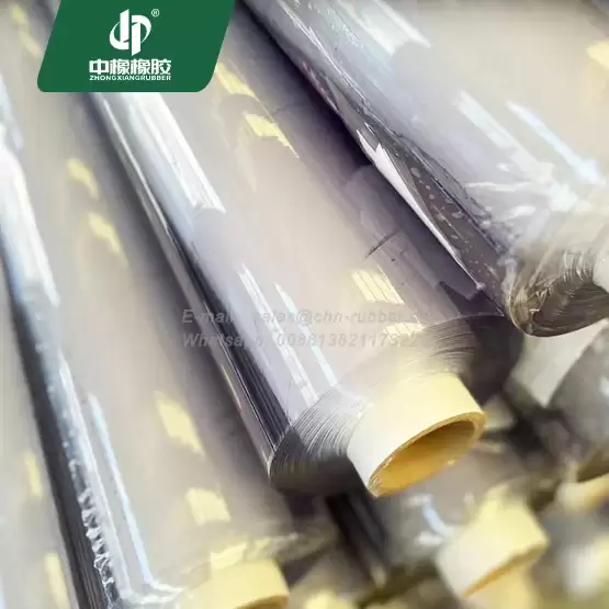0.5mm-5mm High transparent PVC sheet roll