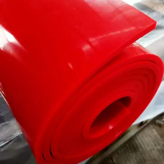 Hardness 65 Red silicone silicone rubber sheet