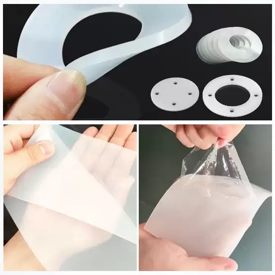 Hardness 40 Translucent silicone rubber sheet roll
