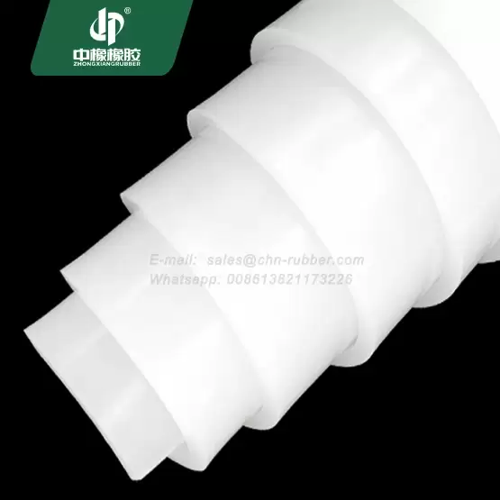 Hardness 40 Translucent silicone rubber sheet roll