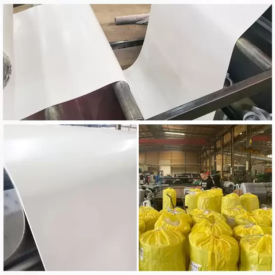 Hardness 60 White neoprene rubber sheet