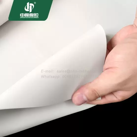 Hardness 60 White neoprene rubber sheet