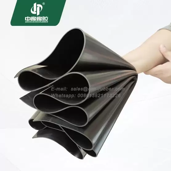 Hardness 55 Specific gravity 1.3 EPDM rubber sheet