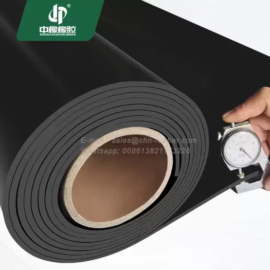Hardness  60 4mm thick EPDM rubber gasket sheet