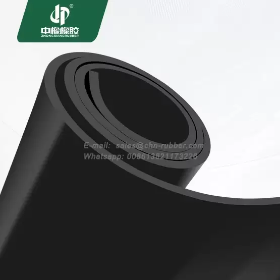 Hardness 60 1.4 specific gravity EPDM rubber sheet 5mm thick