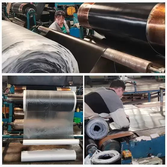 Hardness 60 High quality Buna N rubber sheet roll
