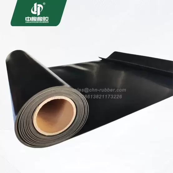 Black hardness 70 NBR nitrile rubber sheet