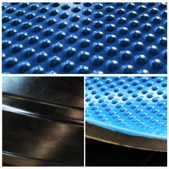 Blue color dairy farm cow mats 45kgs/PC
