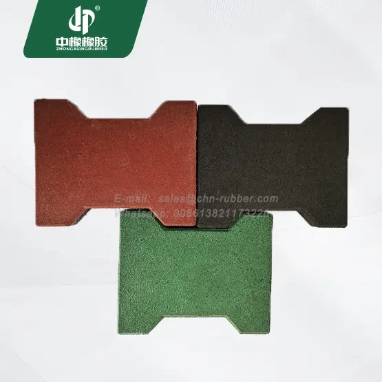 20mm-45mm Horse rubber barn flooring 160mmx200mm