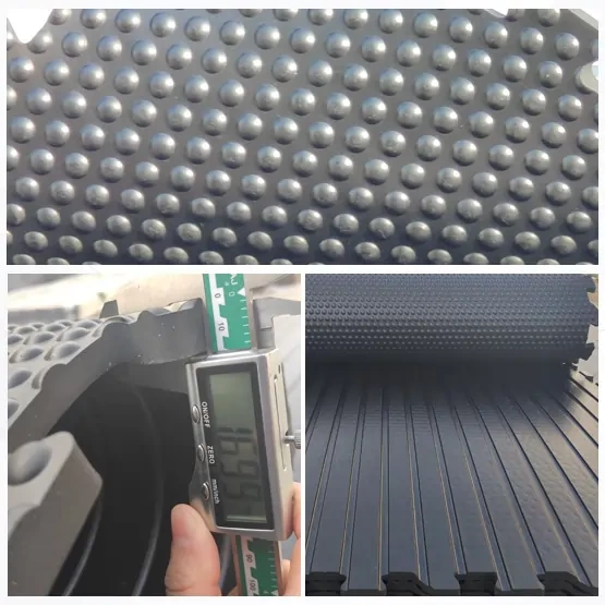 Custom 18mm thickness interlocking rubber stable mats