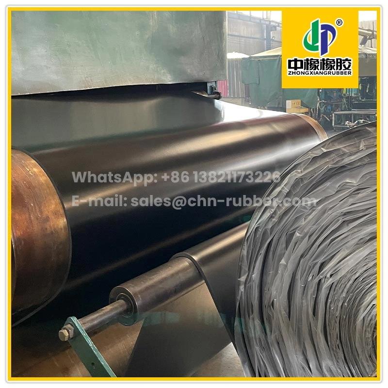 38Shore A 3mmx1.2mx20m Lençol de borracha natural nr