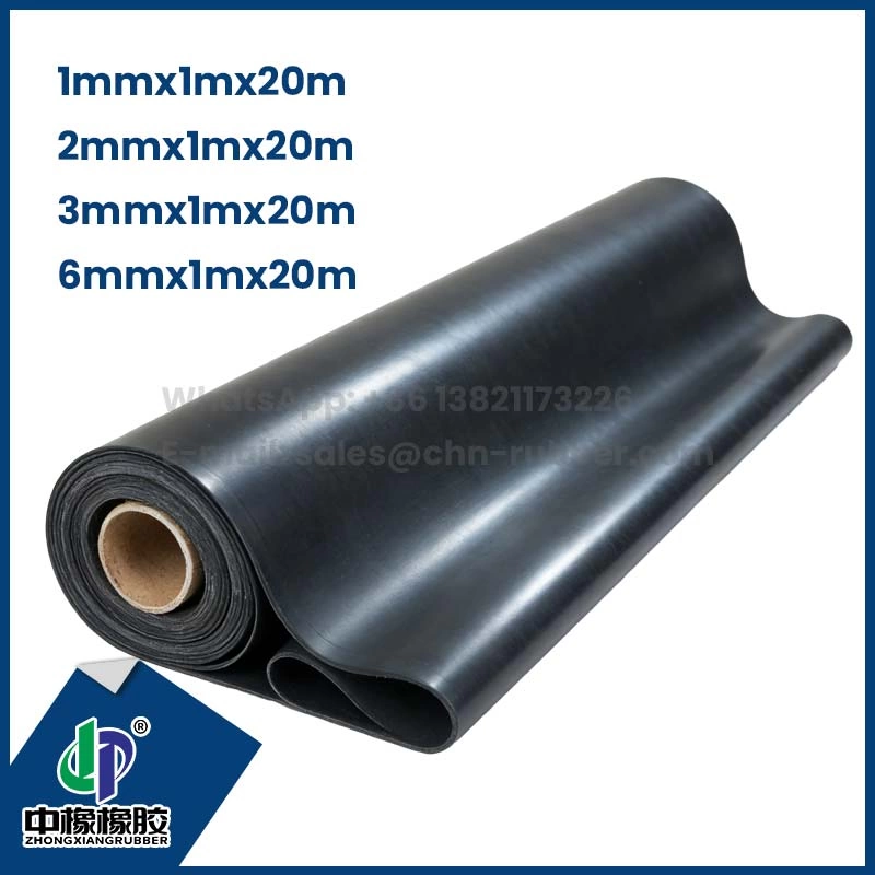 1.2mx20m Lencol de borracha viton