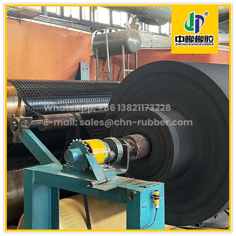 3MM~10MM Piso emborrachado moeda preto rolo