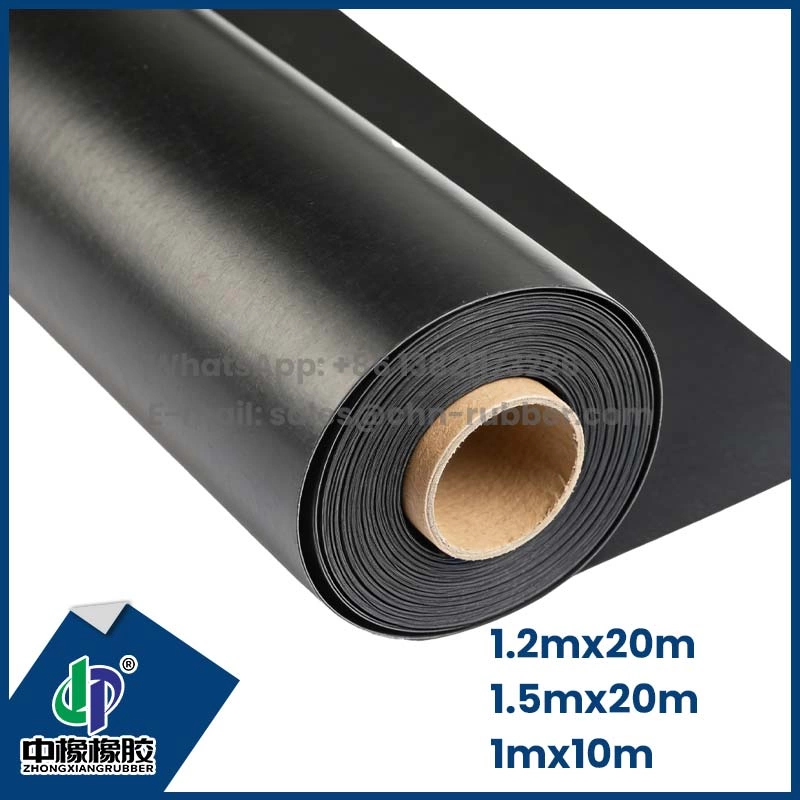 2mm 3mm 5mm 1m x 20m Lençol de borracha sbr