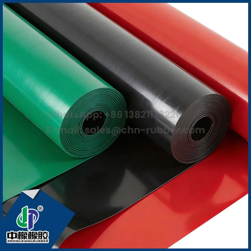 1.2mx20m SBR manta de borracha lisa
