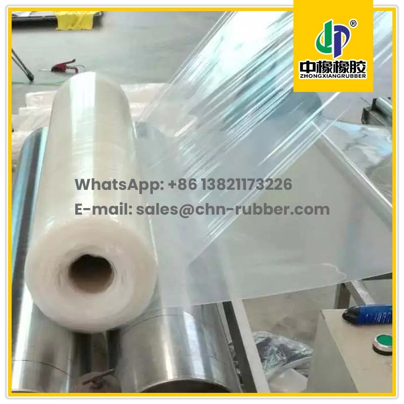 Folha de borracha de silicone transparente 0.5mm~6mm